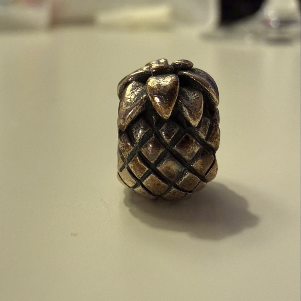 Pandora silver Pineapple charm